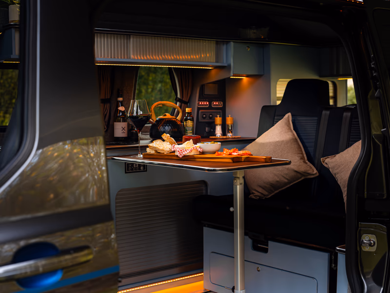 Ford Transit Campervan  - Only 600 miles - Automatic plus £1k  - 9th November
