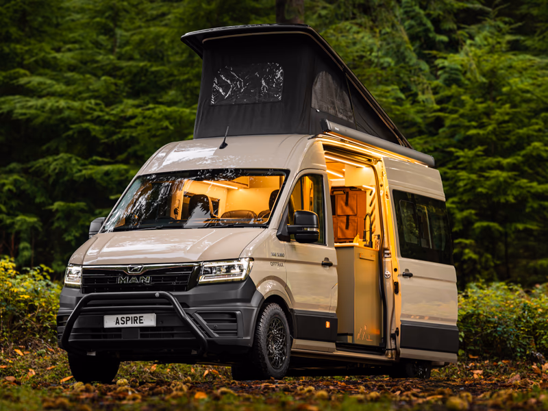 Man Campervan OffTrax - Taylored Campervans - Plus Tax and Insurance - 30th October