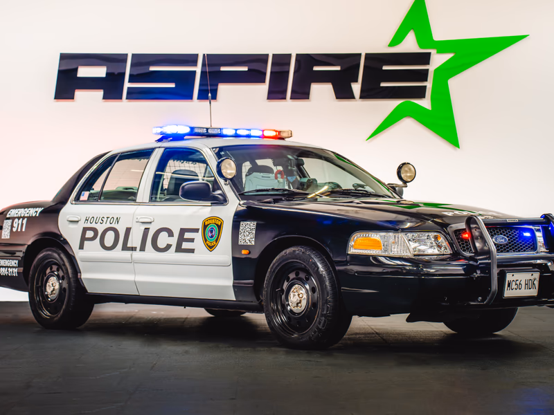 2006 Ford Crown Victoria Police Interceptor - Authentic Houston Police Car - 24th April