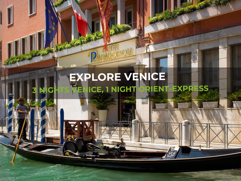 Orient Express - Once in a Lifetime Holiday - Venice and Orient-Express Luxury Holiday for 2  - Auto Draw - 29th October