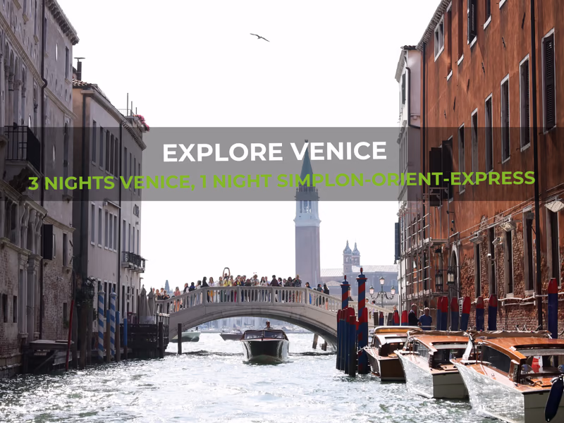 Orient Express - Once in a Lifetime Holiday - Venice and Orient-Express Luxury Holiday for 2  - Auto Draw - 29th October