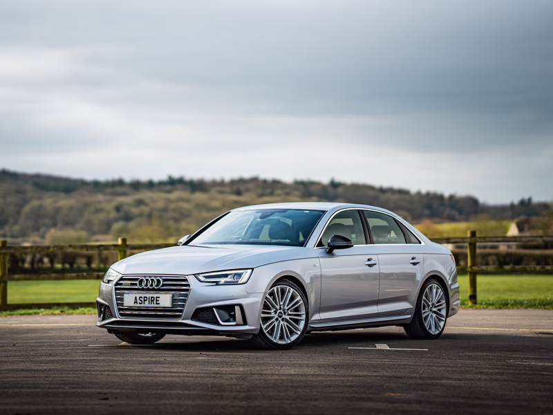Audi A4 S Line 50 TDI Quattro in Floret Silver 5 Door Saloon - 20th April