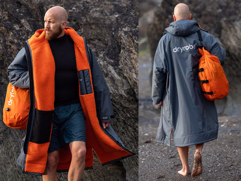 2 x Dryrobes with Bags - Choice of Colour - Auto Draw - 28th April