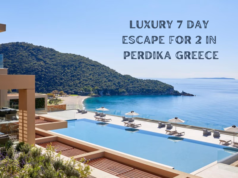 7 Nights for 2 in a Stunning Boutique Hotel in Greece - All Inclusive - 3rd April