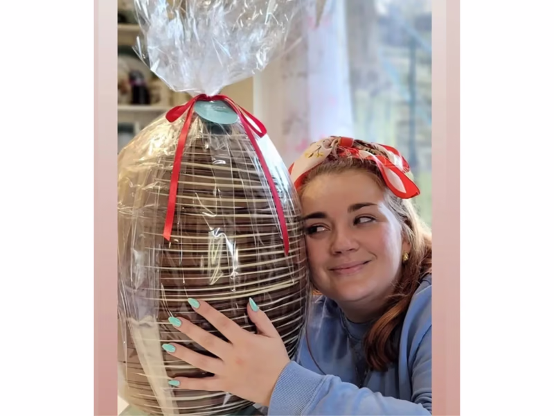 Giant Milk Chocolate Easter Egg, 4kg - Auto Draw - 29th March