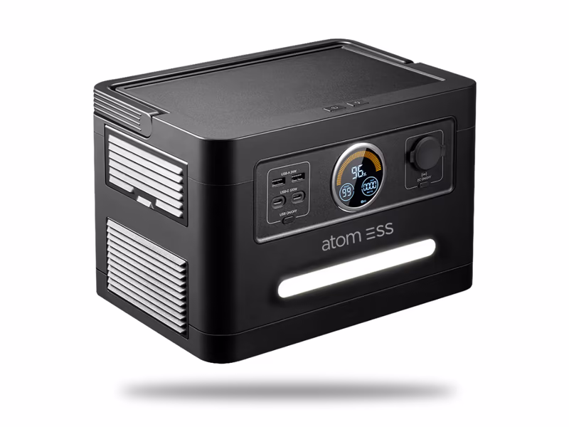 Atom Boost 1200W Portable Power Station - Auto Draw - 25th October