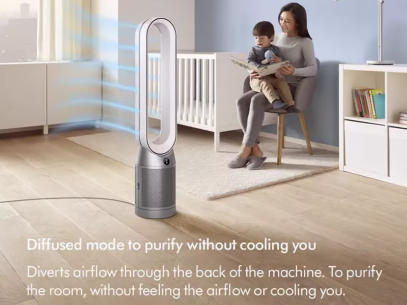 Dyson TP11 Air Cooling Purifier - White - Auto Draw - 16th April
