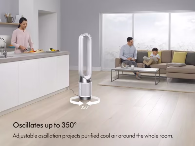 Dyson TP11 Air Cooling Purifier - White - Auto Draw - 16th April