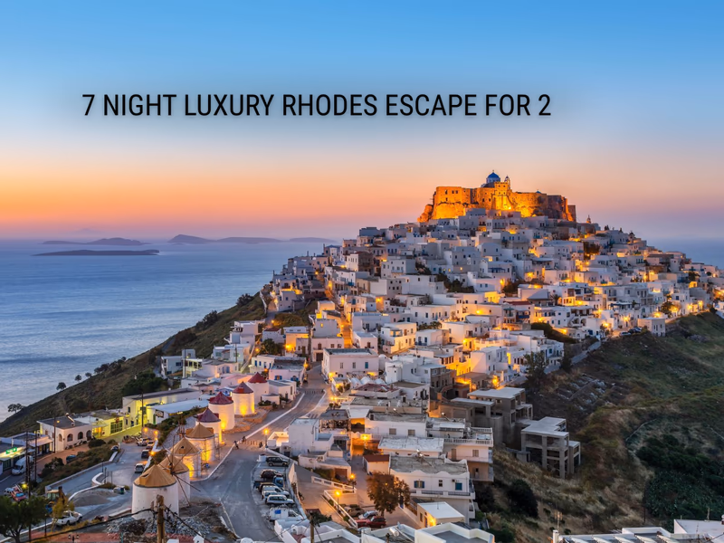 All Inclusive luxury holiday to Rhodes - 7 night adult only  - 6th November