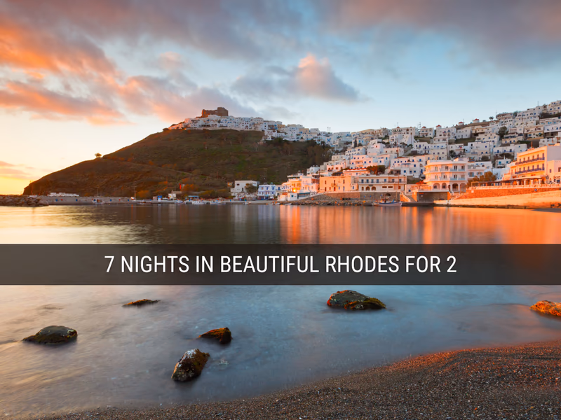 All Inclusive luxury holiday to Rhodes - 7 night adult only  - 6th November