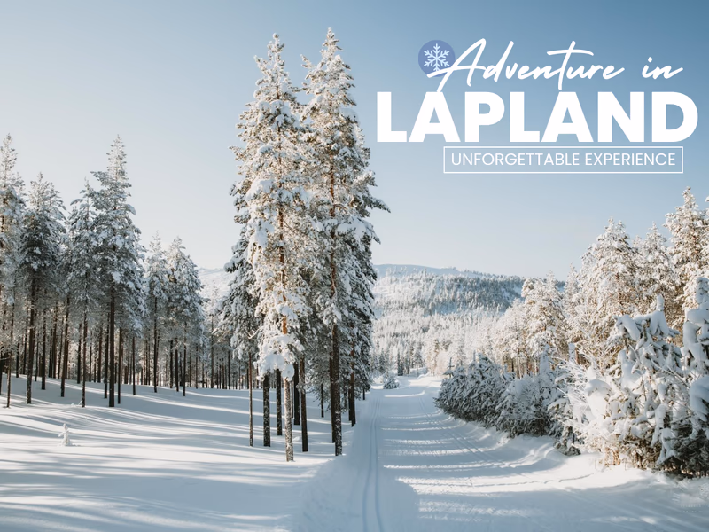 Lapland Holiday  - Magical Adventure for 2 - 30th October