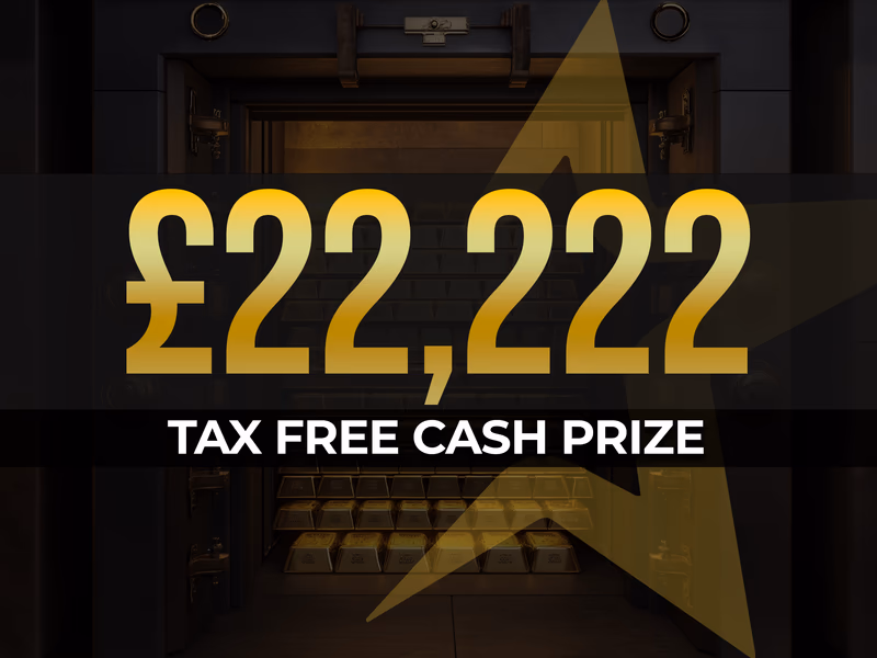 £22,222k Cash - 13th April