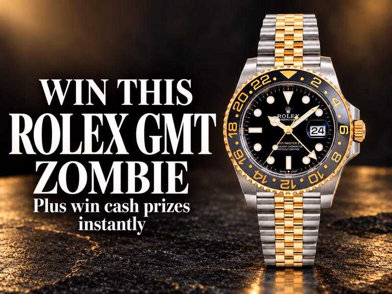 Rolex GMT-Master II "Zombie" - £14k Cash Alternative - 30160 Aspire Instant Prizes Available - 1st November