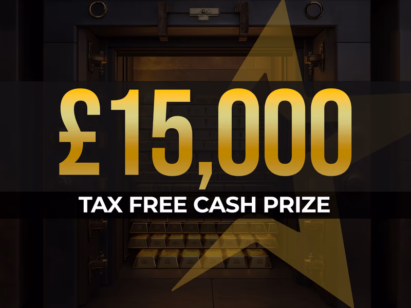 £15k Cash - 8th June