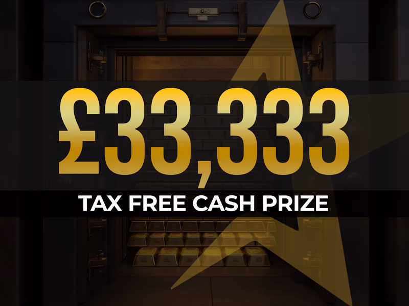 £33,333 Tax Free Cash - 6th April