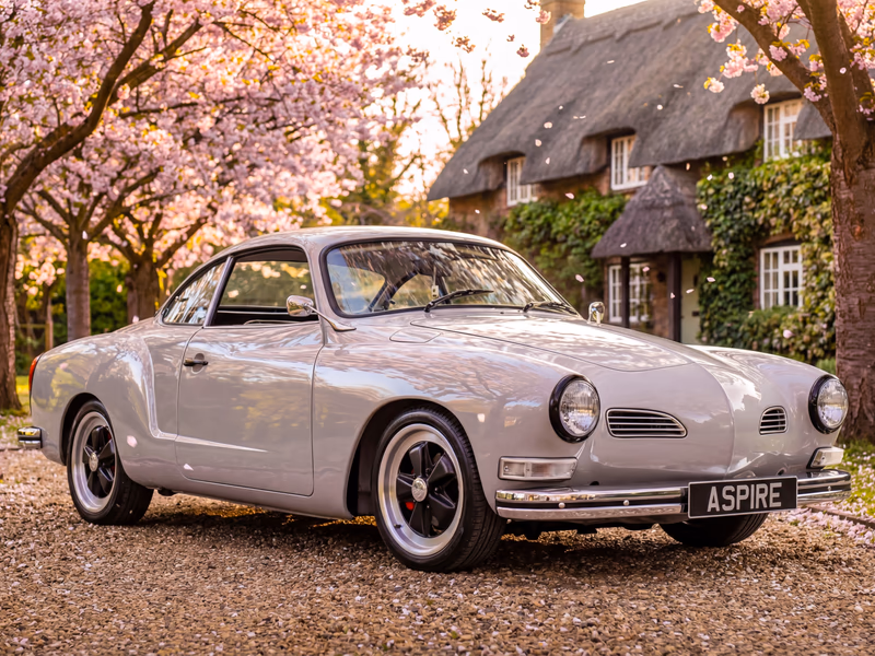 VW Karmann Ghia - Porsche Crayon Grey - 6th April