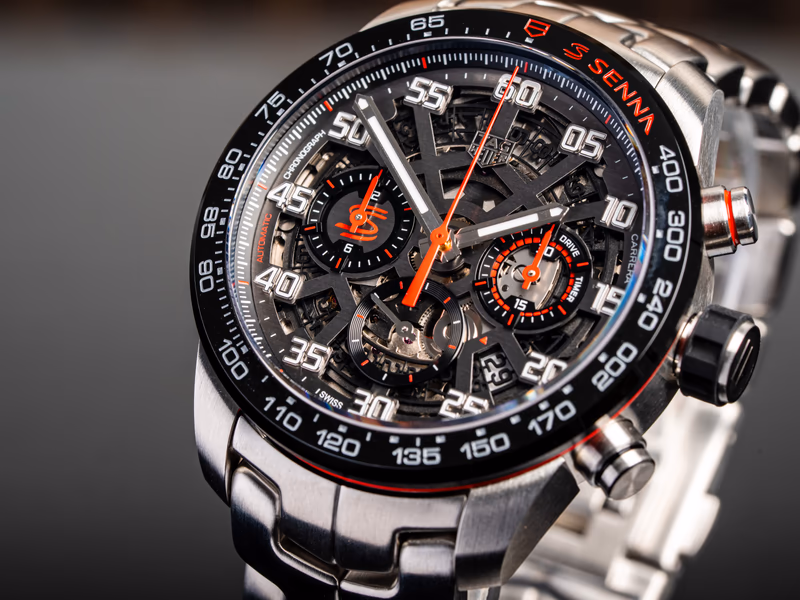 TAG Heuer Carrera Calibre Heuer 02 Senna Special Edition - 24th April