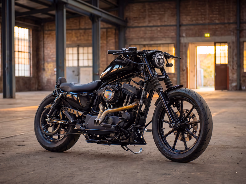 Harley Davidson 883 Sportster - BMX Inc - 6th April