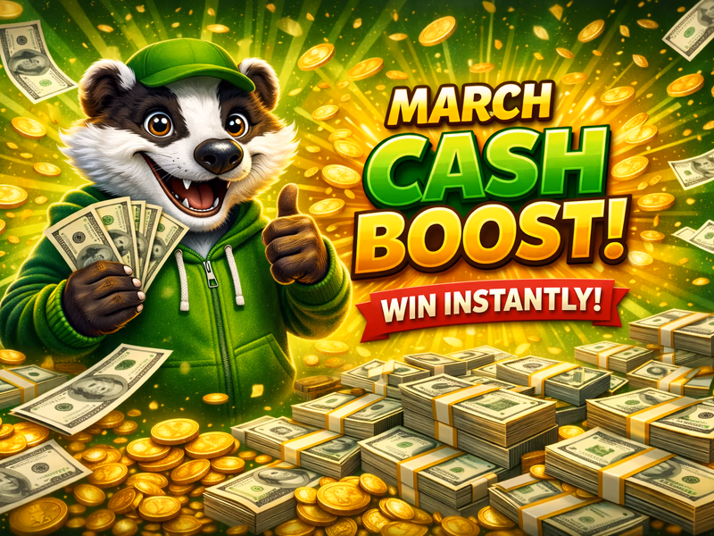 March Cash Boost - 10134 Aspire Instant Prizes Available - 18th March