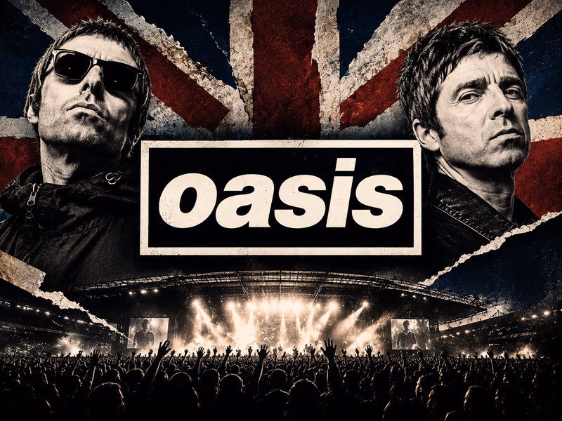 Oasis Live '27 - 2 Tickets & Overnight Stay - Auto Draw - 24th October