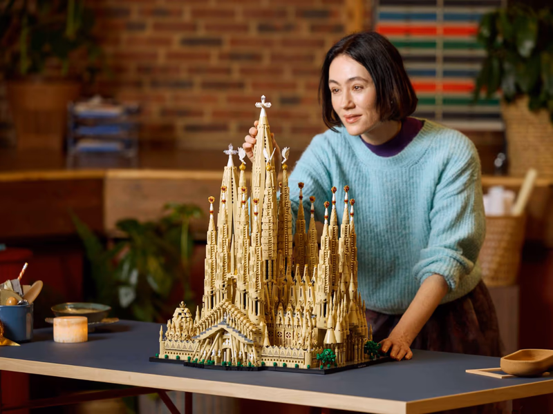 Lego Sagrada Família - Auto Draw - 31st October