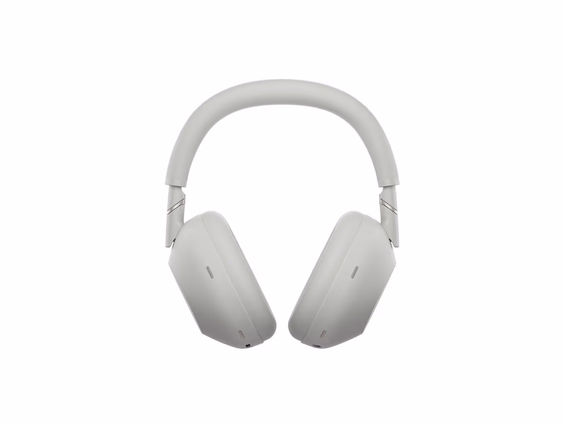 Sony WH-1000XM6 Wireless Bluetooth Noise-Cancelling Headphones - Silver - Auto Draw - 19th March