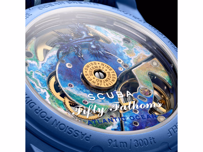 Swatch x Blancpain Scuba Fifty Fathoms - Atlantic Ocean - Auto Draw - 1st November