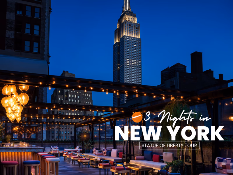 New York Holiday for 2 - Tours inc - 3 Nights - 2nd November