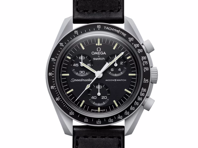 Swatch x Omega Bioceramic Moonswatch - Mission to The Moon - Auto Draw - 21st May