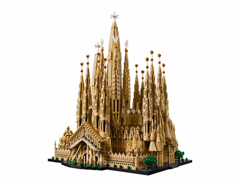 Lego Sagrada Família - Auto Draw - 31st October