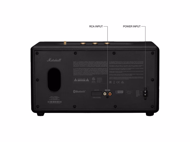 Marshall Stanmore III Bluetooth Speaker - Black - Auto Draw - 22nd March
