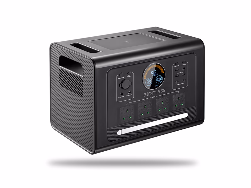 Atom Boost 2200W Portable Power Station - Auto Draw - 24th May