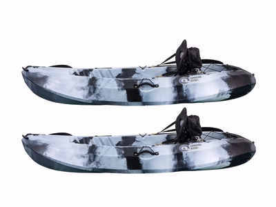 2 x Cambridge Kayaks Neptune Single Sit On Top Kayaks - Choice of Colour - Auto Draw - 8th August