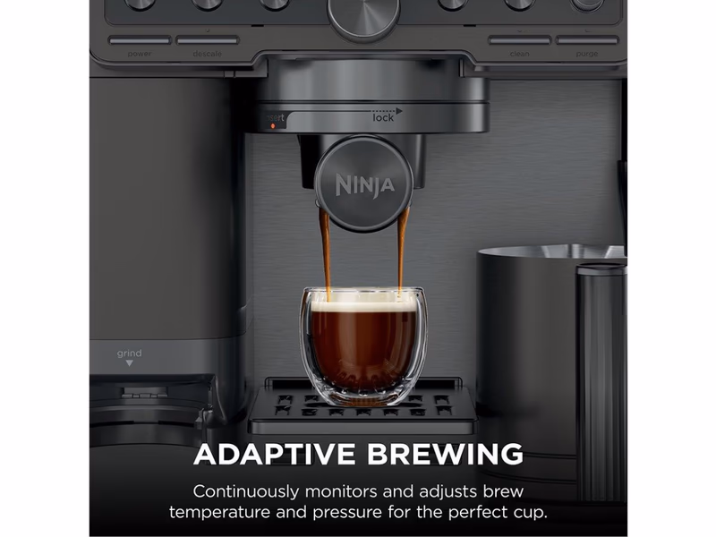Ninja Luxe Café Pro Series ES701UKBK2 Bean to Cup Coffee Machine - Black - Auto Draw - 3rd November