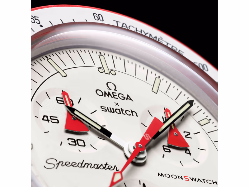 Swatch x Omega Bioceramic Moonswatch - Mission to Mars - Auto Draw - 15th March