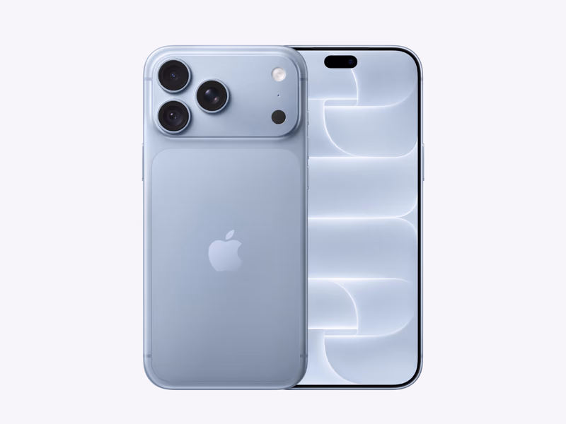 Apple iPhone 18 Pro Max 1 TB - Glacier - 2nd November