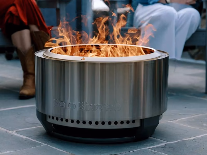 Solo Stove Summit 24 Smokeless Stainless Steel Firepit & Stand - Auto Draw - 5th May