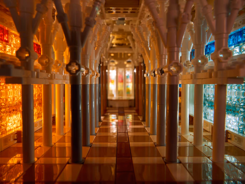 Lego Sagrada Família - Auto Draw - 31st October