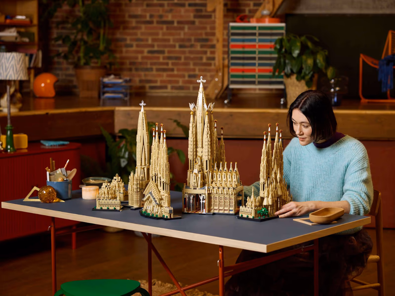 Lego Sagrada Família - Auto Draw - 31st October