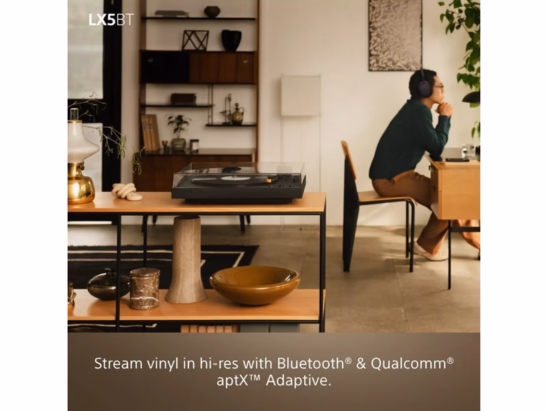 Sony PSLX5BT.CEK Bluetooth Turntable - Auto Draw - 1st November