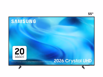 Samsung U8000H 55" Crystal UHD 4K HDR Smart TV 2026 - UE55U8000H - Auto Draw - 6th August