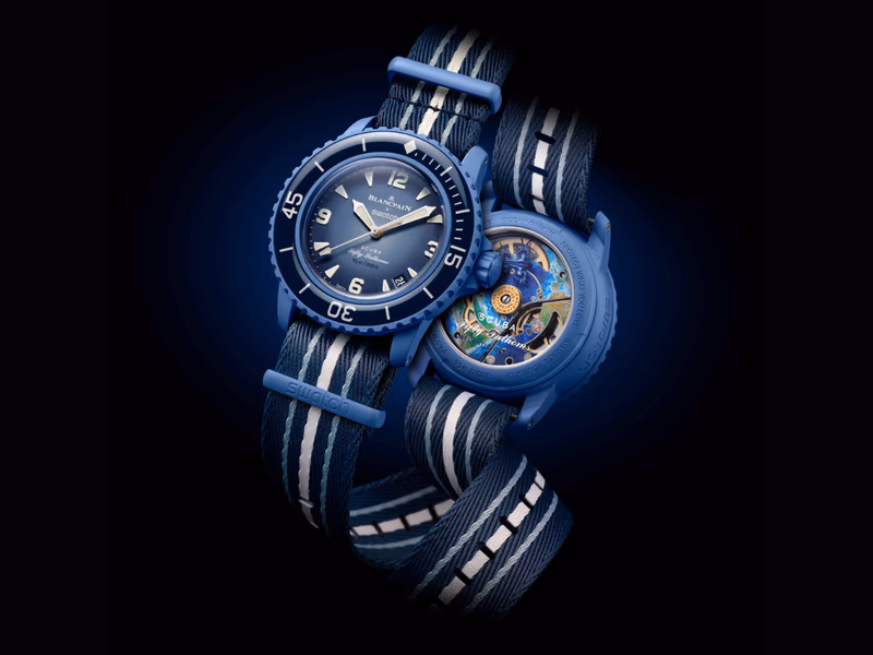 Swatch x Blancpain Scuba Fifty Fathoms - Atlantic Ocean - Auto Draw - 1st November