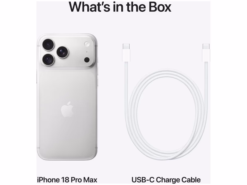 Apple iPhone 18 Pro Max 512 GB - Silver - Auto Draw - 8th November