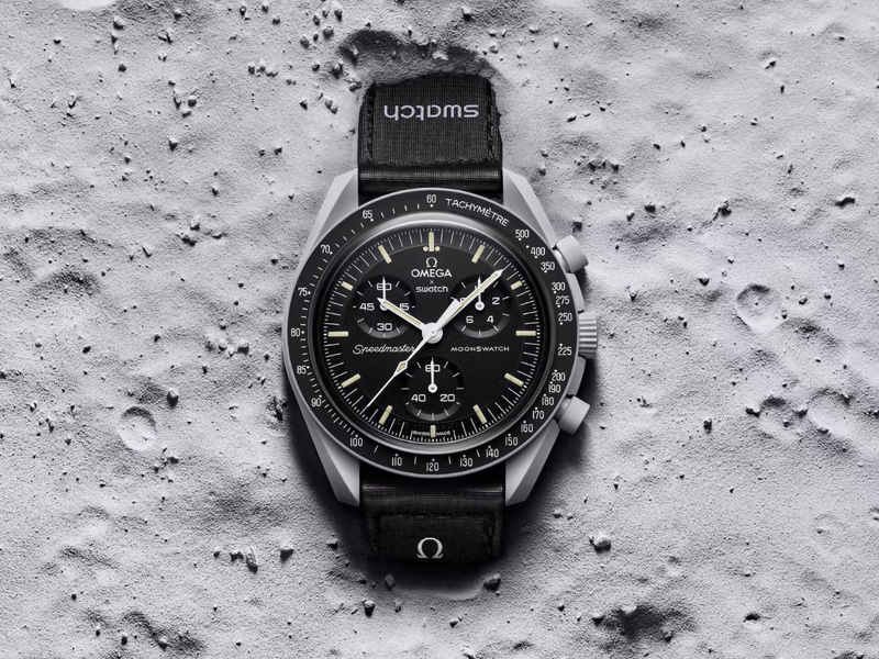Swatch x Omega Bioceramic Moonswatch - Mission to The Moon - Auto Draw - 22nd October