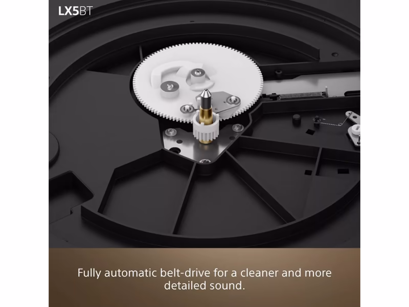 Sony PSLX5BT.CEK Bluetooth Turntable - Auto Draw - 1st November