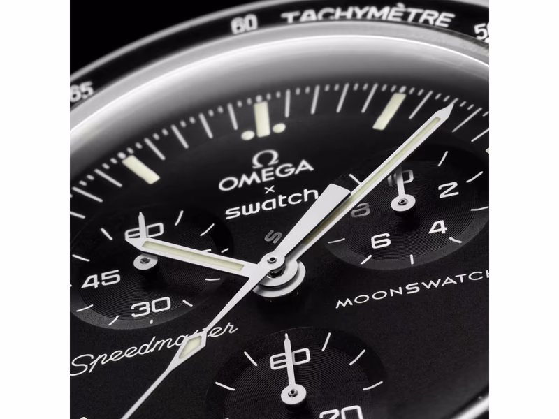 Swatch x Omega Bioceramic Moonswatch - Mission to The Moon - Auto Draw - 5th May