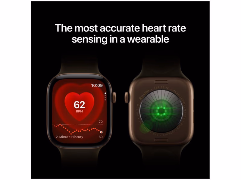 Apple Watch Series 12 - 46 mm Black Aluminium Case with Black Sport Band - S/M - 30th October