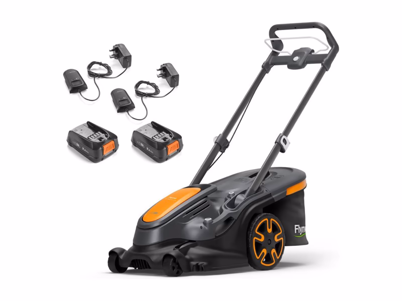 Flymo 36V UltraMow Duo 460 Cordless Lawnmower Kit - Auto Draw - 6th June