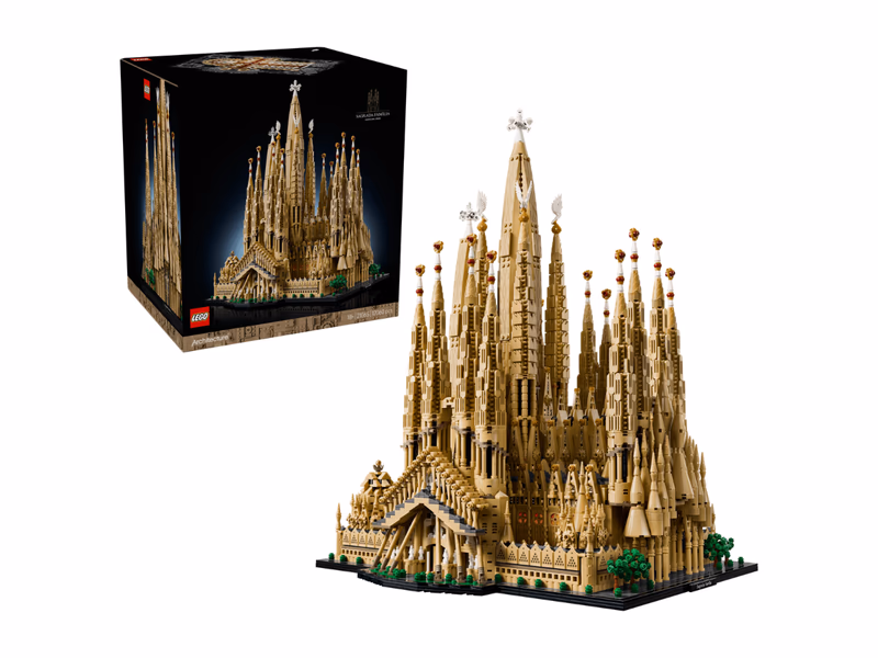 Lego Sagrada Família - Auto Draw - 31st October
