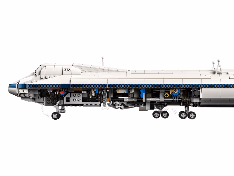 Lego Shuttle Carrier Aircraft - Auto Draw - 22nd April